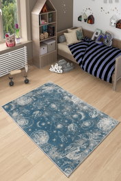 Conceptum Alfombra de Pasillo Multicolor 80 x 150 cm